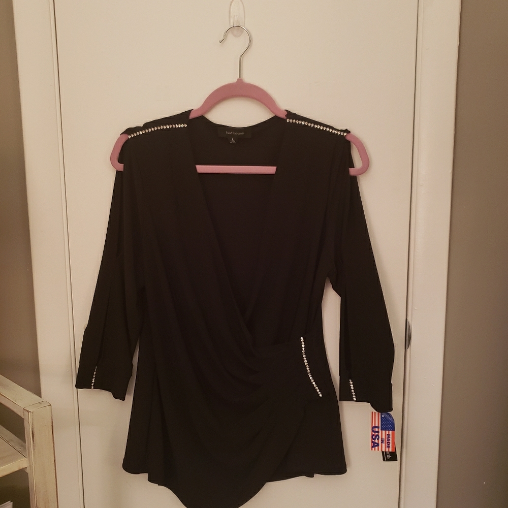 Cold shoulder blouse